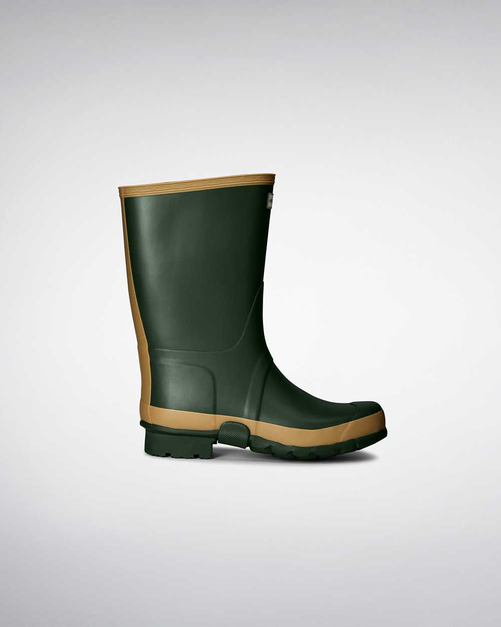 Hunter Men's Gardener Tall Wellington Boots Green,PXOE80562